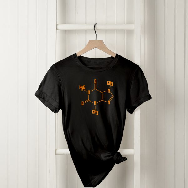 Caffeine Molecule Tshirt